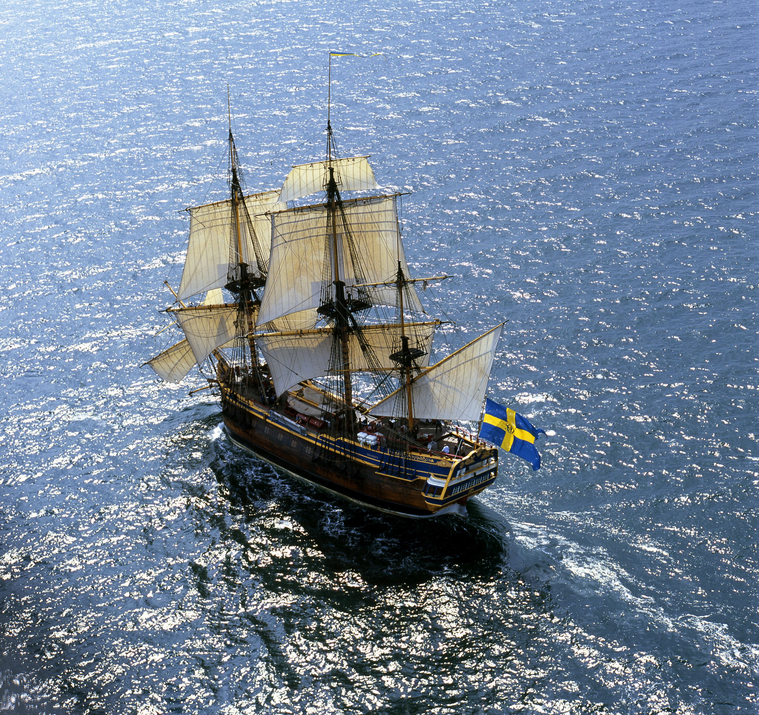 „Götheborg“ macht auf Weg nach Asien Halt in Bremerhaven