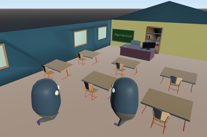 Informatikstudierende erstellen Prototyp für virtuelle Lernumgebung