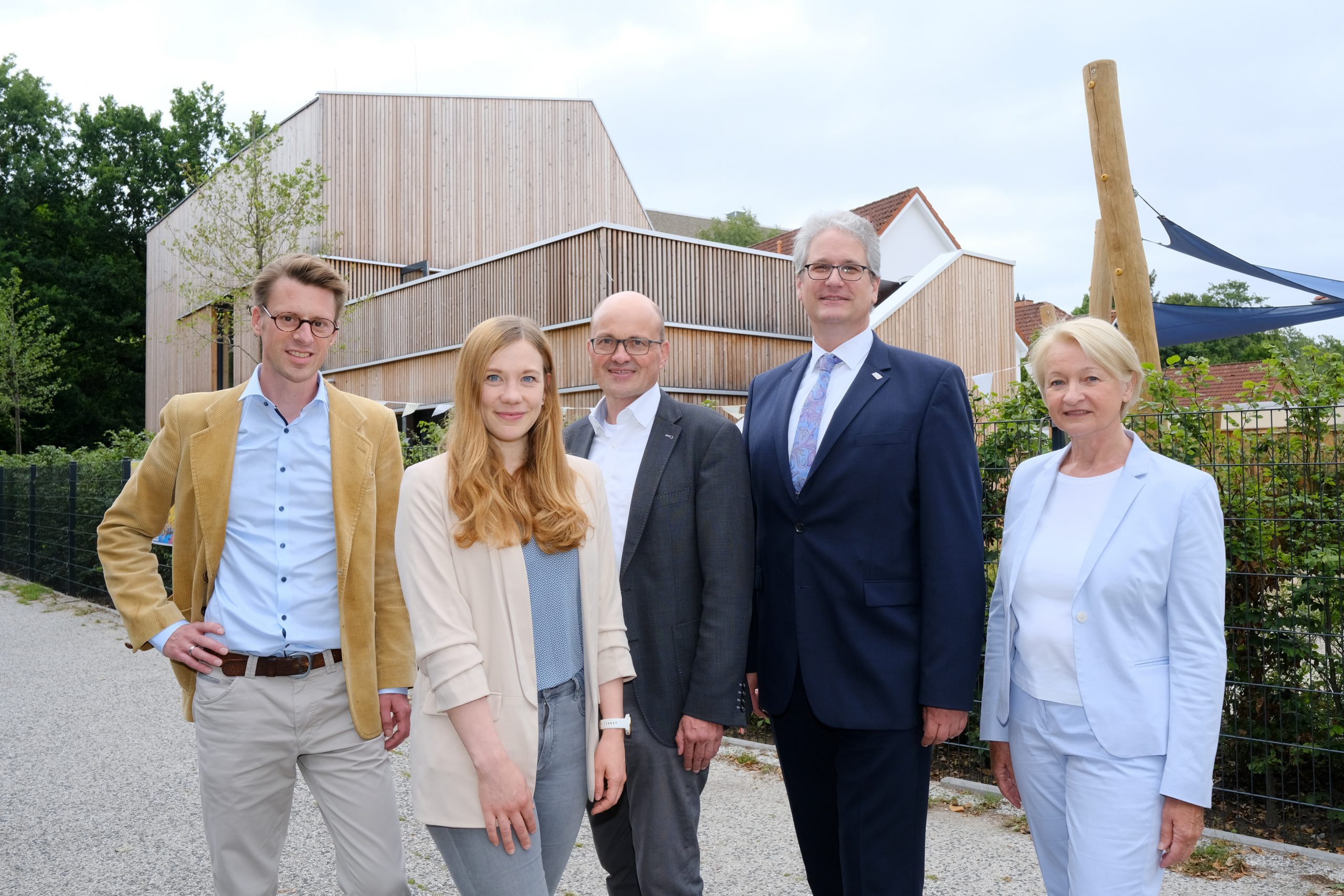 Ein Haus für Kinder auf dem Campus