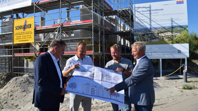 Smart-City-Quartier auf dem Fliegerhorst: Baustart für „Helleheide“