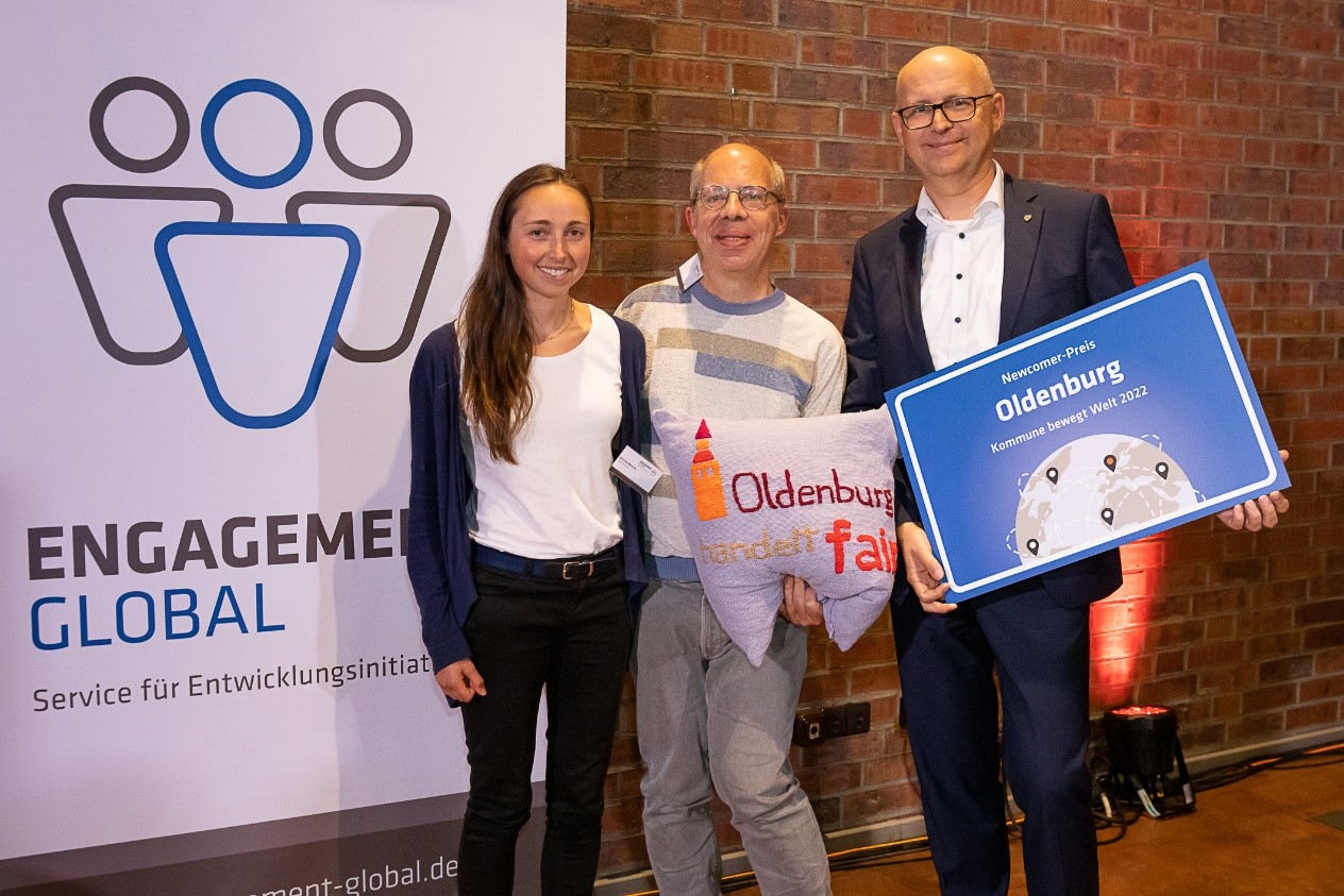 Stadt Oldenburg gewinnt Newcomer-Preis