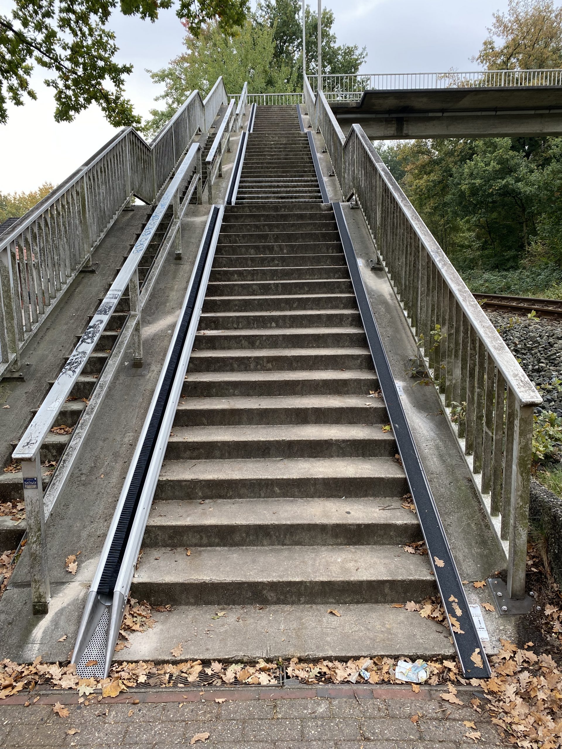 Einfacher mit dem Fahrrad über die Brücke