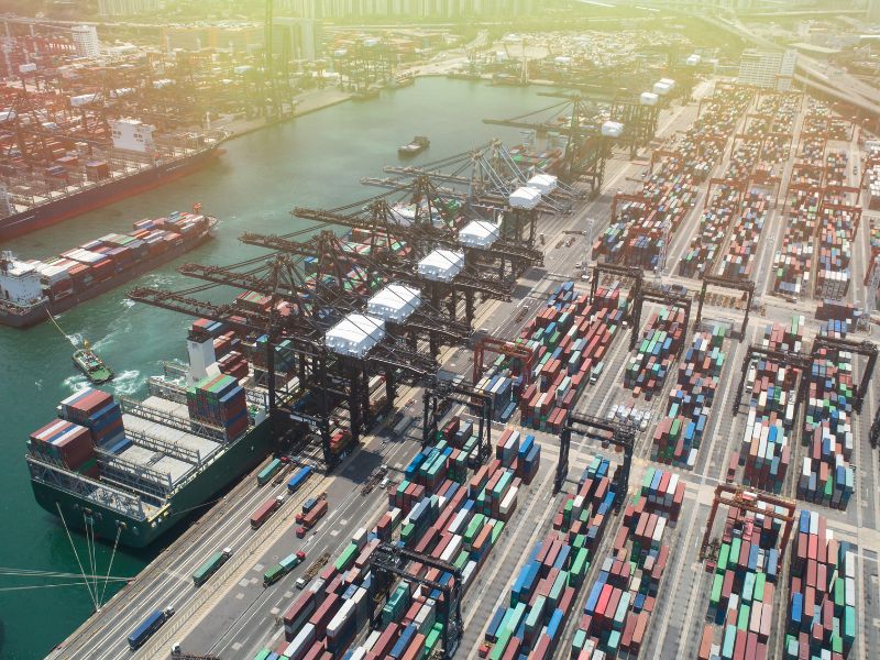 Weniger Emissionen bei der Begasung von Exportgütern