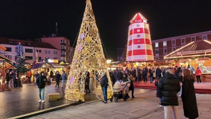 Premiere auf dem Bremerhavener Weihnachtsmarkt
