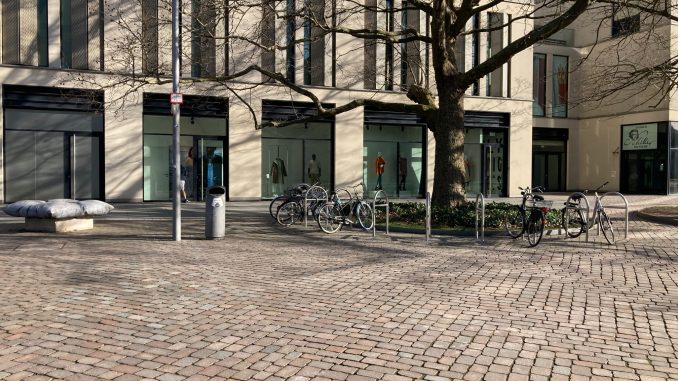 Ostermarkt: Veränderte Fahrradabstellmöglichkeiten auf dem Schlossplatz