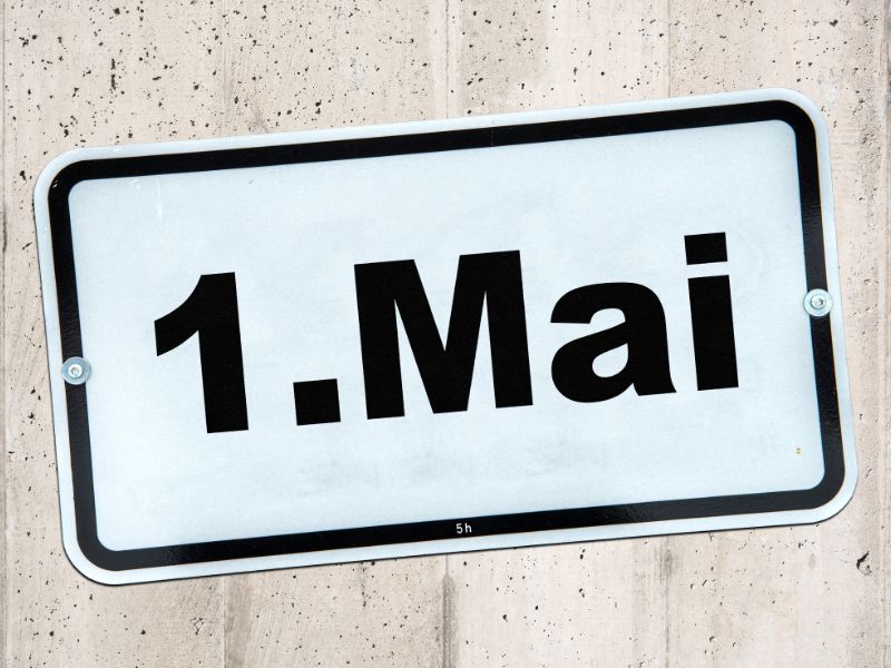 Terminverschiebungen zum 1. Mai