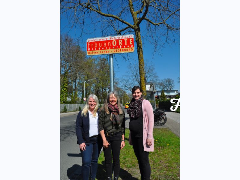 frauenORT Helene Lange sichtbar machen