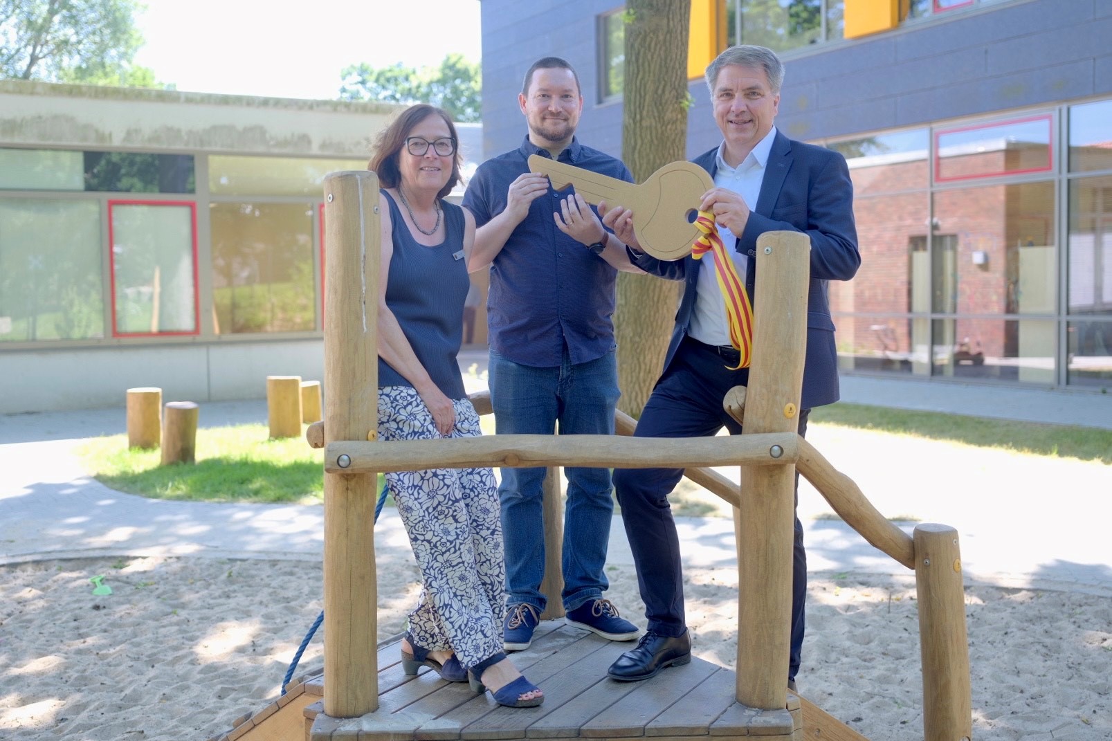 Neue Spiel- und Lernräume in ehemaliger Schule am Bürgerbusch