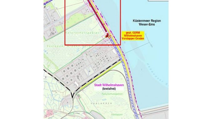 Zweite Anbindungsleitung zu weiterem LNG-Terminal in Wilhelmshaven: LBEG genehmigt Bau und Betrieb der WAL 2