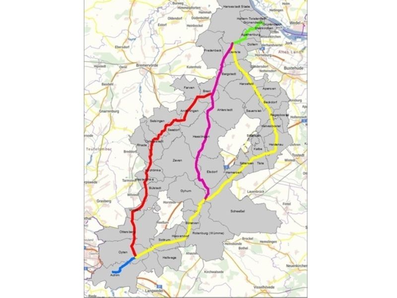 ETL 182 soll von der Elbe bis nach Achim führen: Vorarbeiten für die Energietransportleitung beginnen