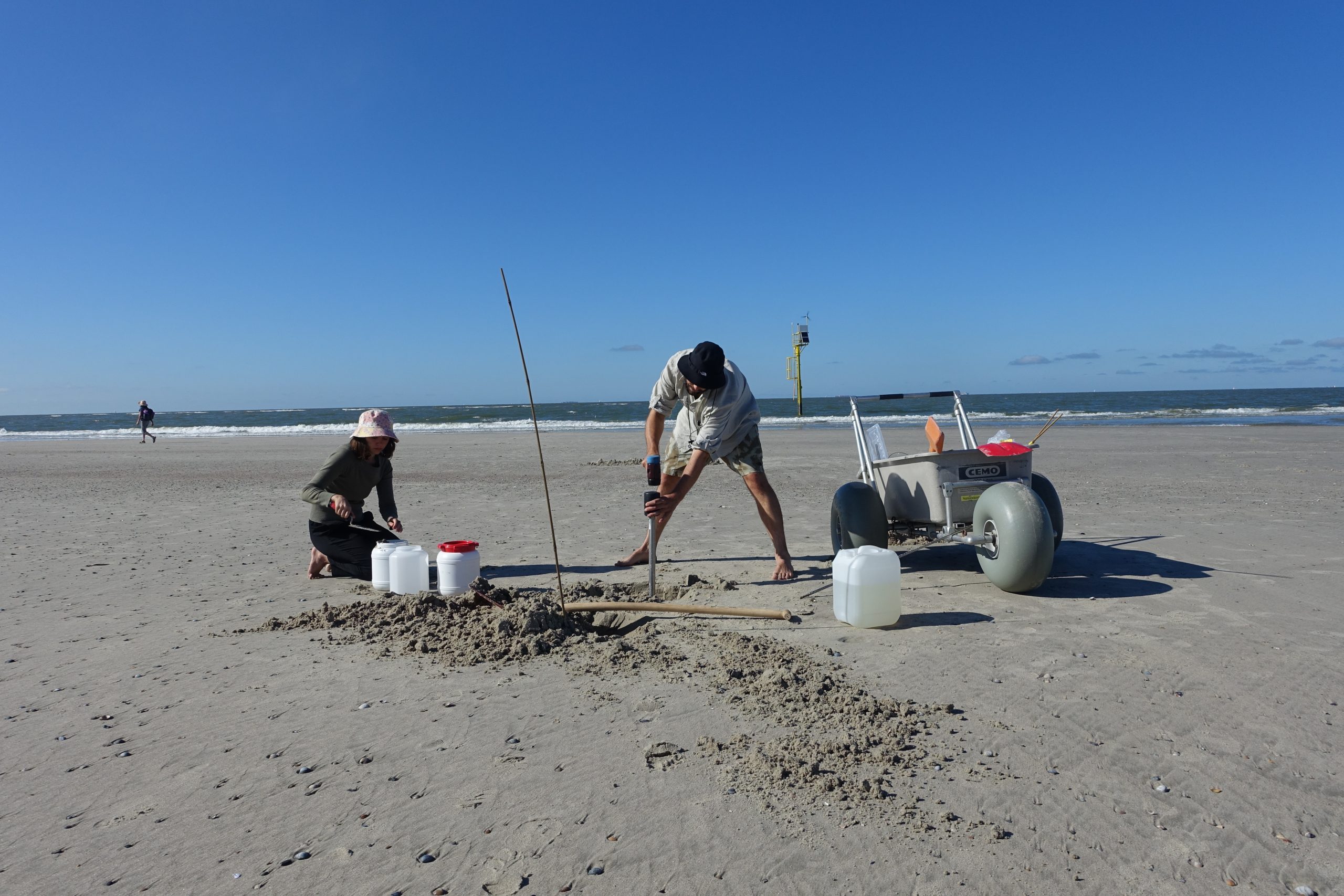 Wissenschaft am Strand