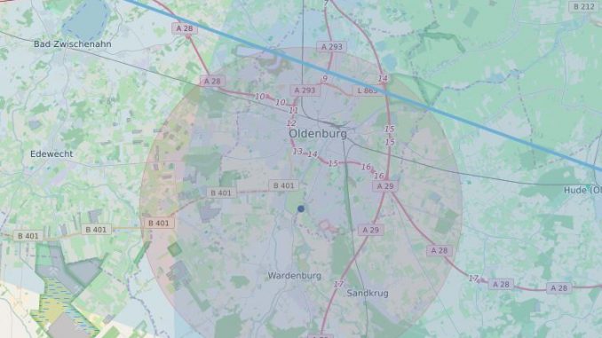 Überflugverbotszone über Oldenburg eingerichtet