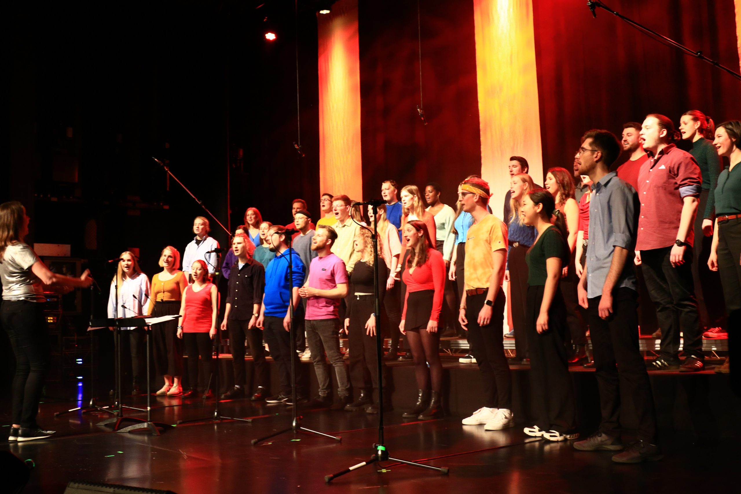 A Cappella Abend in der Uni-Aula