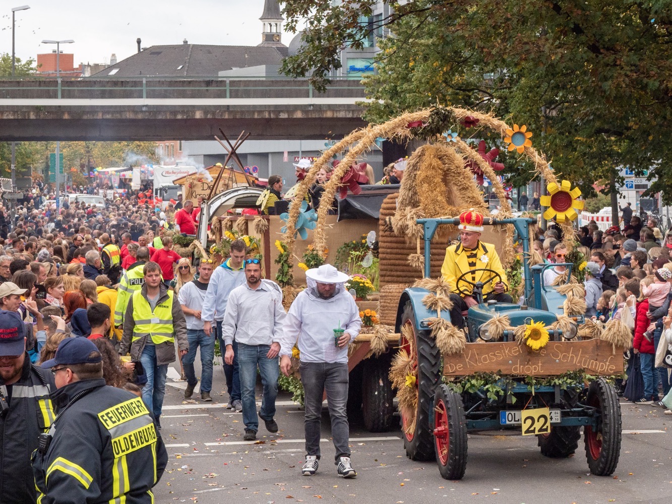 Verkehrseinschränkungen rund um den Kramermarktsumzug