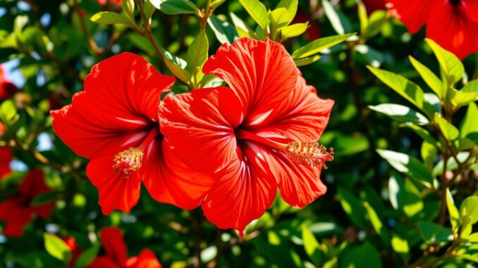 Hibiskus Blütenpracht