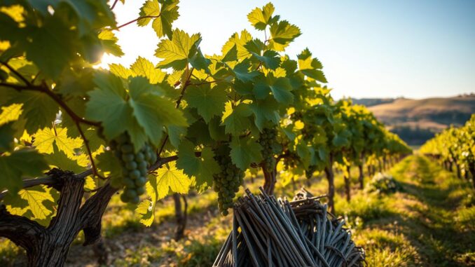 Weinstock schneiden