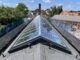 Baustelle „Alte Maschinenhalle“ läuft mit Sonnenstrom