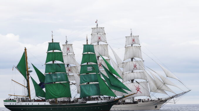 Nächster Hafen: Die SAiL in Bremerhaven